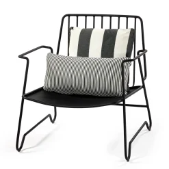 Fauteuil Bas Fish & Fish Metal / Sans Coussin - Acier - Serax