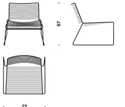 Fauteuil Bas Hee Metal- Hay