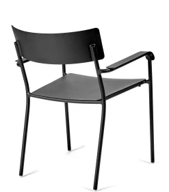 Fauteuil Empilable August Metal/ Aluminium - Serax