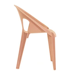 Fauteuil Empilable Bell Plastique Orange / By Konstantin Grcic / Polypropylene Recycle - Eco-Concu - Magis