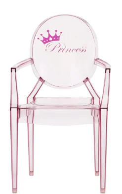 Fauteuil Enfant Lou Lou Ghost Plastique / Dossier Décore - Kartell