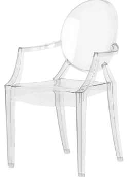 Fauteuil Enfant Lou Lou Ghost Plastique Transparent - Kartell
