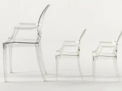 Fauteuil Enfant Lou Lou Ghost Plastique Transparent - Kartell