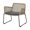 Fauteuil Mundo Tissu Fibre Vegetale Beige / Corde Polyester - Bloomingville