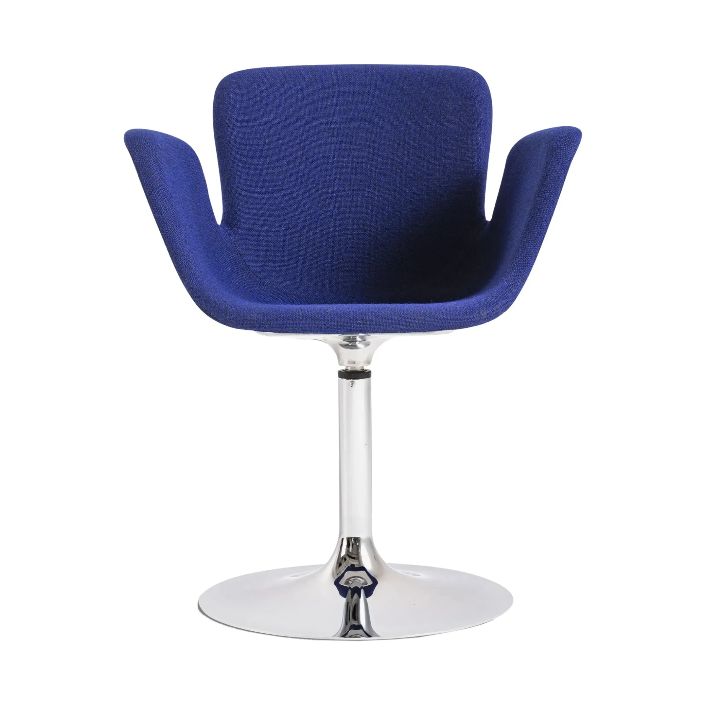 Fauteuil Pivotant Juli Soft Tissu Bleu - Cappellini