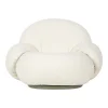 Fauteuil Pivotant Pacha Outdoor Tissu Beige / Avec Accoudoirs - Pierre Paulin, 1975 - Gubi