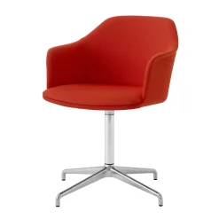 Fauteuil Pivotant Rely Hw41 Tissu Orange - &Tradition