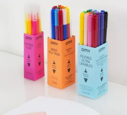 Feutres  Plastiquemagiques / Lot De 16 - Omy Design & Play