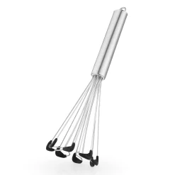 Fouet Small Metal / L 20 Cm - & Silicone - Eva Trio