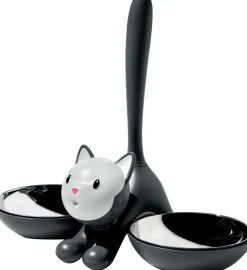 Gamelle Tigrito Metal Plastique/ Pour Chat - Alessi