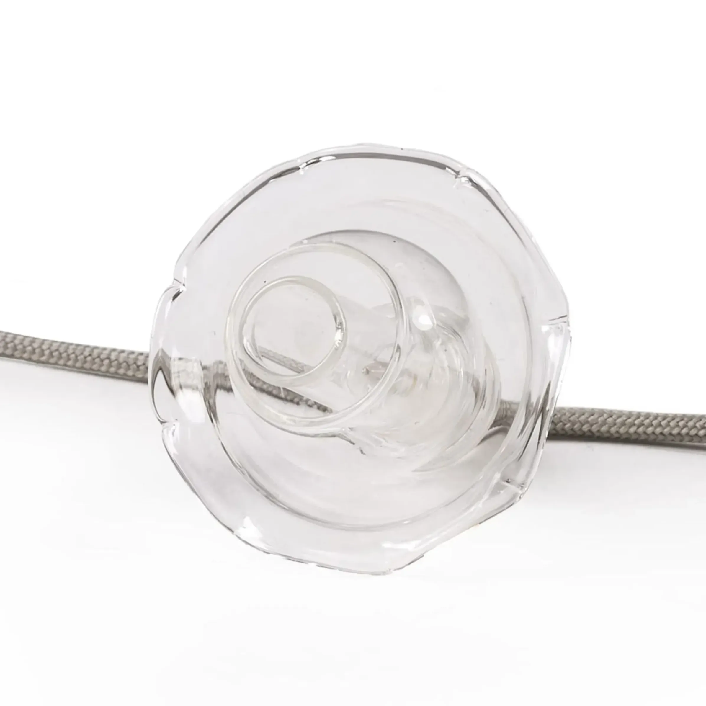 Guirlande Lumineuse Floralia Verre/ Led - 12 Abat-Jours Verre - L 420 Cm - Seletti