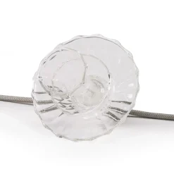 Guirlande Lumineuse Floralia Verre/ Led - 12 Abat-Jours Verre - L 420 Cm - Seletti