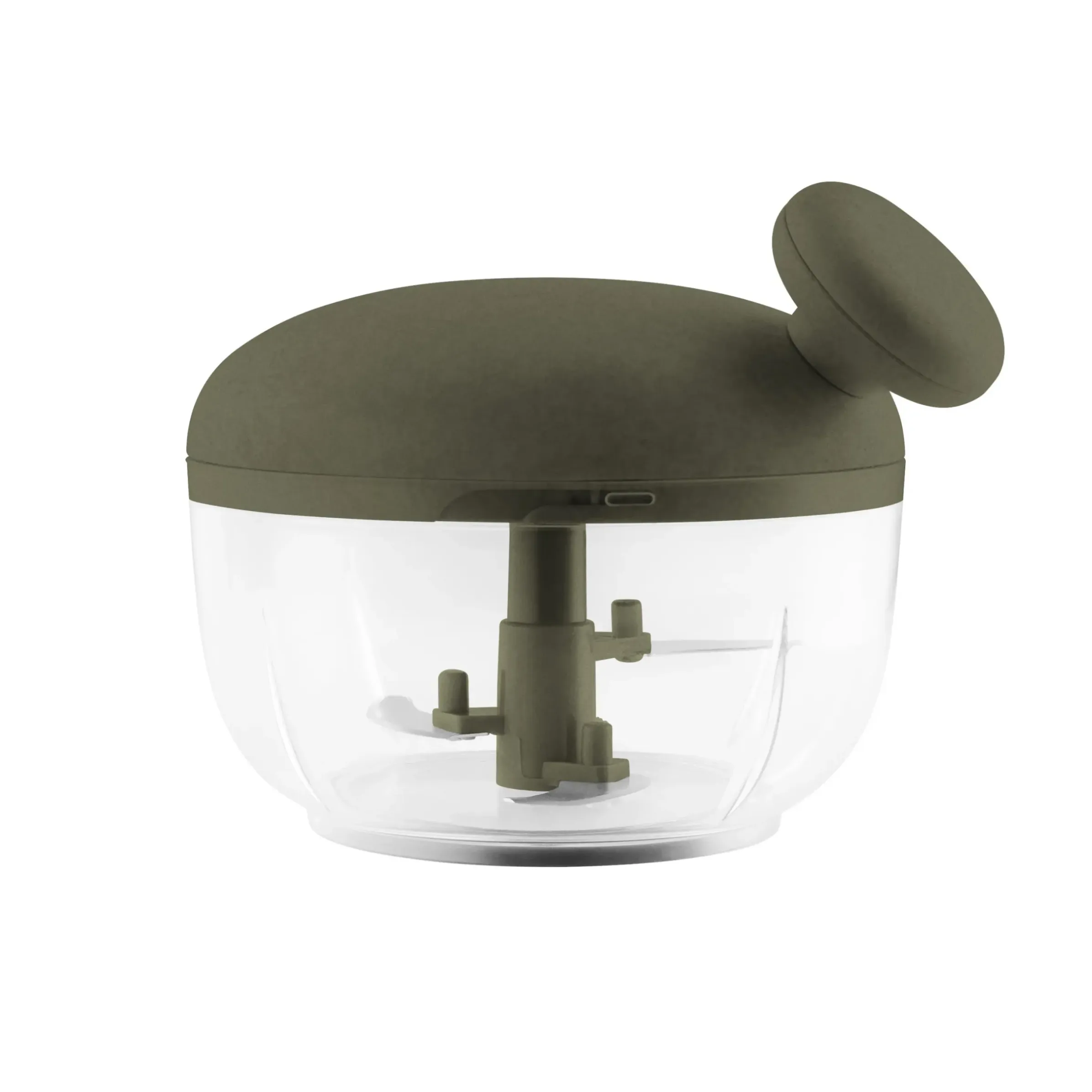 Hachoir Green Tool Plastique Vert / Mini Hachoir Manuel - Fouet A Tirette / Materiau Durable - Eva Solo