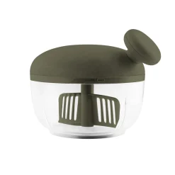 Hachoir Green Tool Plastique Vert / Mini Hachoir Manuel - Fouet A Tirette / Materiau Durable - Eva Solo