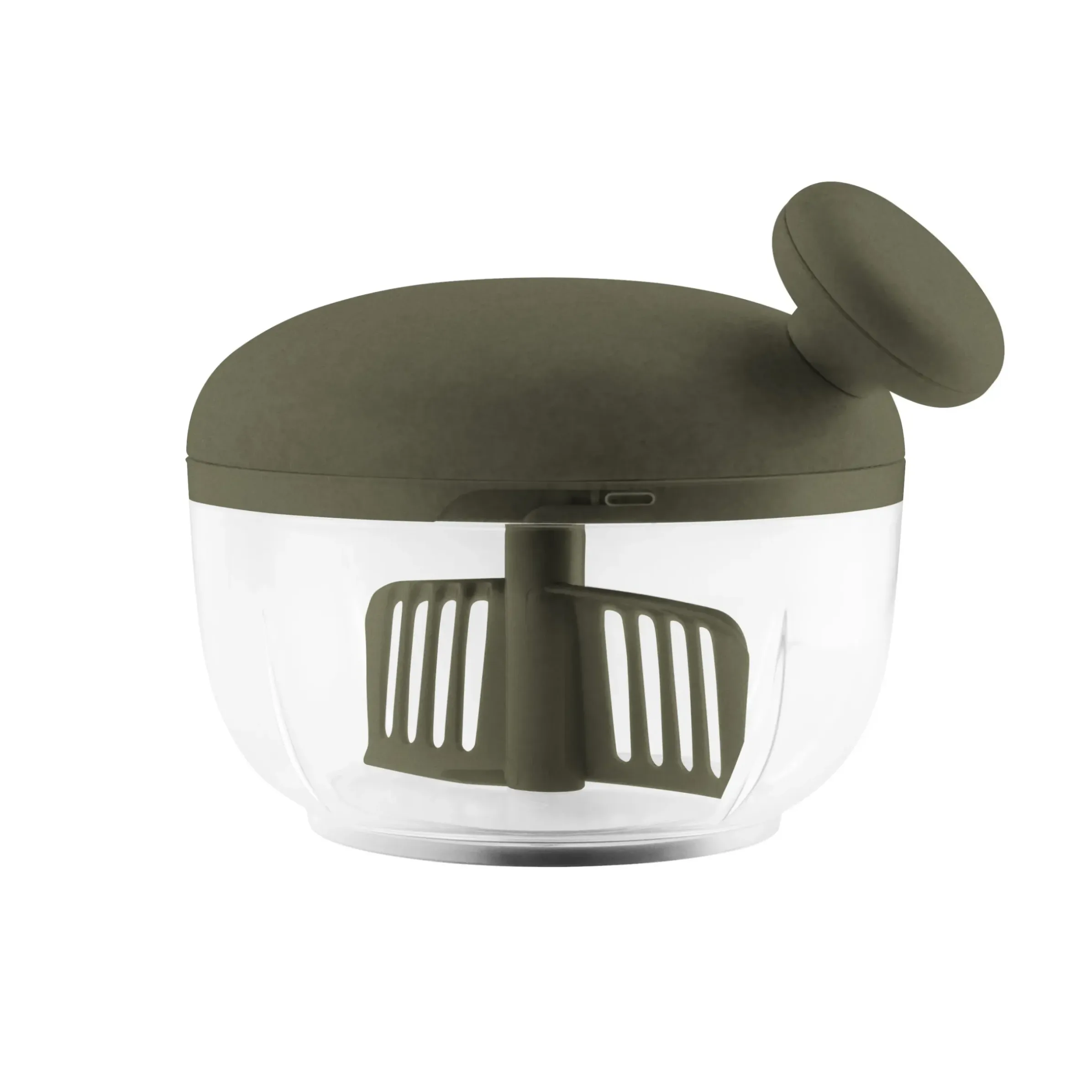 Hachoir Green Tool Plastique Vert / Mini Hachoir Manuel - Fouet A Tirette / Materiau Durable - Eva Solo