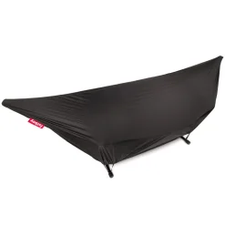 Hamac Avec Support Headdemock Deluxe Tissu Rouge / Tissu Olefine  - Avec Coussin & Housse - Fatboy
