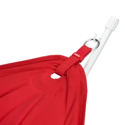 Hamac Avec Support Headdemock Superbe Tissu Rouge / Tissu Olefine - Avec Coussin - Fatboy