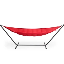 Hamac Avec Support Headdemock Superbe Tissu Rouge / Tissu Olefine - Fatboy