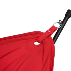 Hamac Avec Support Headdemock Superbe Tissu Rouge / Tissu Olefine - Fatboy