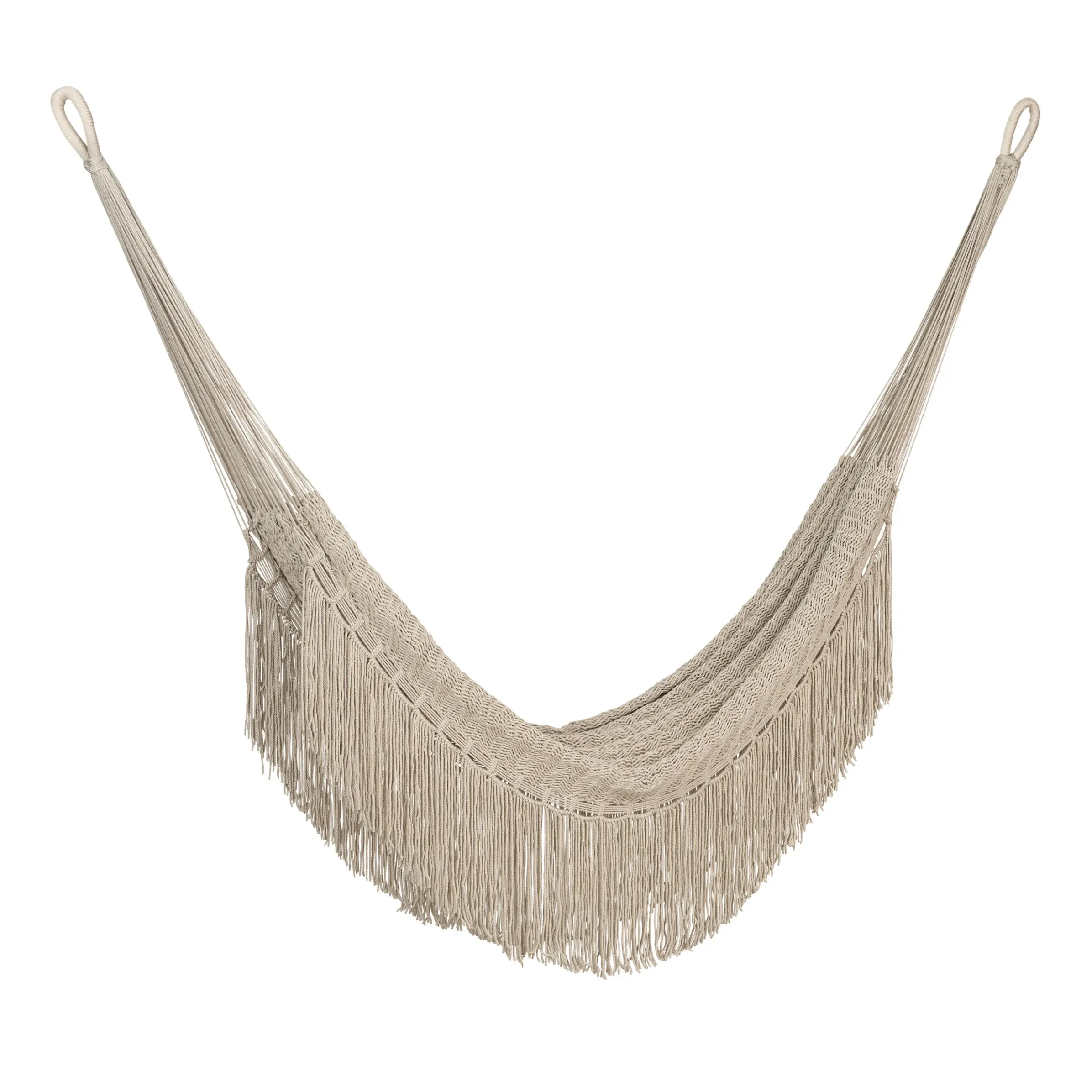 Hamac Suspendu Path Tissu Beige Tissu Beige / Bouteilles Plastique Recyclees - Ferm Living