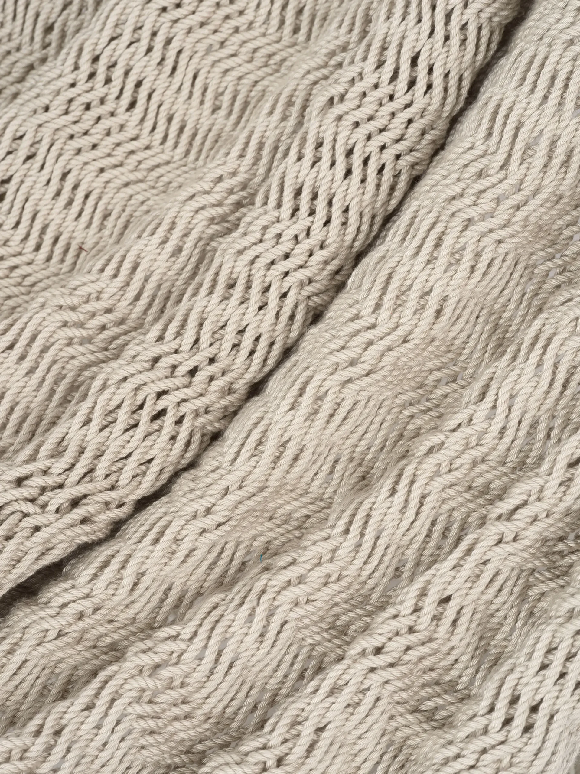 Hamac Suspendu Path Tissu Beige Tissu Beige / Bouteilles Plastique Recyclees - Ferm Living