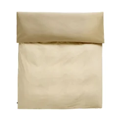 Housse De Couette 240 X 220 Cm Duo Tissu Marron / Coton Oeko-Tex - Hay