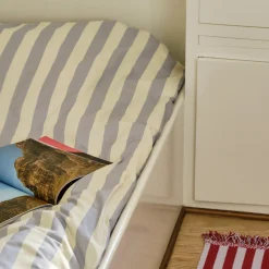 Housse De Couette 240 X 220 Cm Ete Tissu Bleu / Coton Oeko-Tex - Hay
