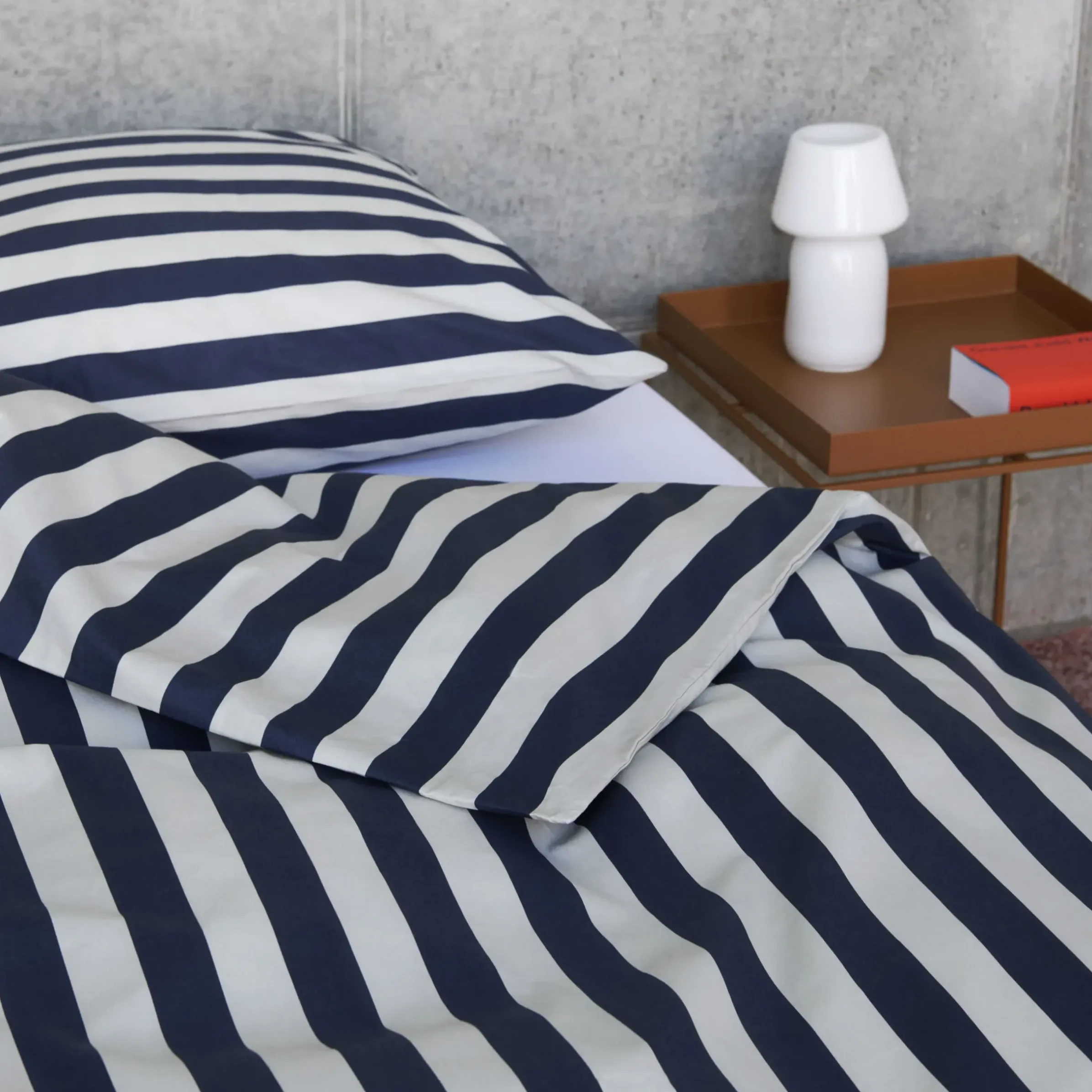 Housse De Couette 240 X 220 Cm Ete Tissu Bleu / Coton Oeko-Tex - Hay