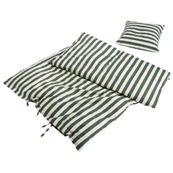 Housse De Couette 240 X 220 Cm Ete Tissu Vert / Coton Oeko-Tex - Hay