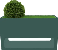 Jardiniere Lumineuse Lluna Plastique/ L 110 X H 65 Cm - Serralunga