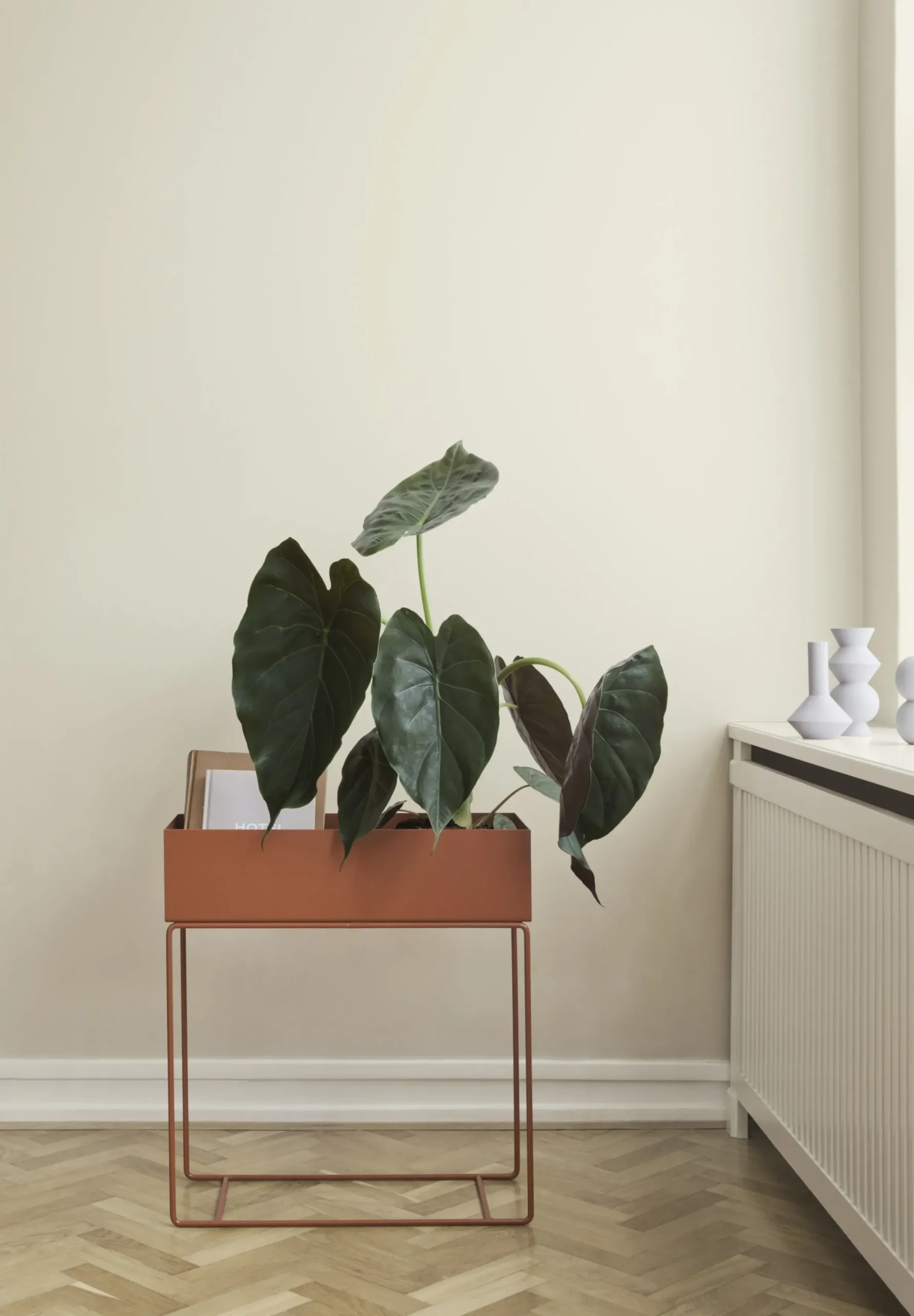 Jardiniere Sur Pied Plant Box Metal/ L 60 X H 65 Cm X Prof. 25 Cm - Ferm Living