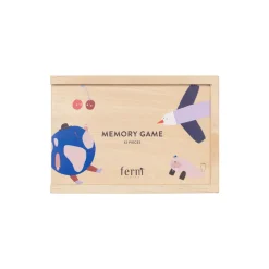 Jeu Memory Critter Bois/ Bois Fsc - Ferm Living