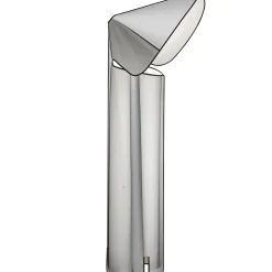Lampadaire Chiara Gris Metal / O 72 X H 145 Cm - Acier / Reedition 1969 - Flos