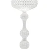 Lampadaire D'extérieur Kabuki Outdoor Plastique Blanc Plastique Balnc / Led - H 165 Cm - Kartell