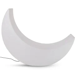 Lampadaire D'extérieur My Moon Plastique/ Rocking Chair Lumineux - L 152 Cm / Interieur-Exterieur - Seletti