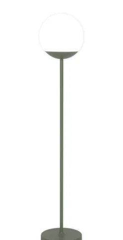 Lampadaire D'extérieur Sans Fil Mooon! Led Metal Plastique Vert / H 134 Cm - Bluetooth - Fermob