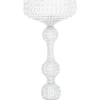 Lampadaire Kabuki Indoor Plastique Transparent / Led - Pour L'Interieur - H 165 Cm - Kartell