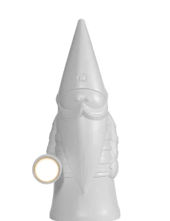 Lampe De Sol Ottavo Indoor Plastique Blanc / Pour L'Interieur - H 65,5 Cm - Karman