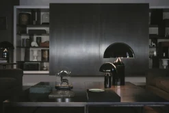 Lampe De Table Atollo Large Metal/ H 70 Cm / Vico Magistretti, 1977 - O Luce