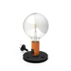 Lampe De Table Lampadina Metal Orange / Achille Castiglioni, 1972 - Flos