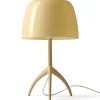 Lampe De Table Lumiere Nuances Grande Verre Jaune / H 45 Cm - Foscarini