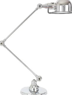 Lampe De Table Signal Metal / 2 Bras - H Max 60 Cm - Jielde