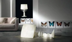 Lampe D'extérieur Alibabig Led Plastique/ Applique - Fibre De Verre - L 130 Cm - Karman