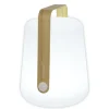 Lampe Exterieur Sans Fil Rechargeable Balad Bamboo Plastique Bois Naturel Plastique & Bois/ H 38 Cm - Usb - Fermob
