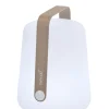 Lampe Exterieur Sans Fil Rechargeable Balad Small Led Metal Plastique Beige Plastique & Metal Beige / H 25 Cm - Usb - Fermob