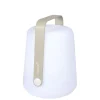 Lampe Exterieur Sans Fil Rechargeable Balad Small Led Plastique Gris Plastique & Metal Gris / H 25 Cm - Usb - Fermob