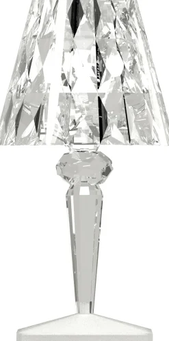 Lampe Exterieur Sans Fil Rechargeable Battery Led Plastique Transparent Plastique Transparent / H 22 Cm - Usb - Kartell