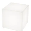 Lampe Exterieur Sans Fil Rechargeable Cubo Led Rgb Plastique / Tabouret Lumineux - Slide