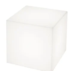 Lampe Exterieur Sans Fil Rechargeable Cubo Led Rgb Plastique / Tabouret Lumineux - Slide