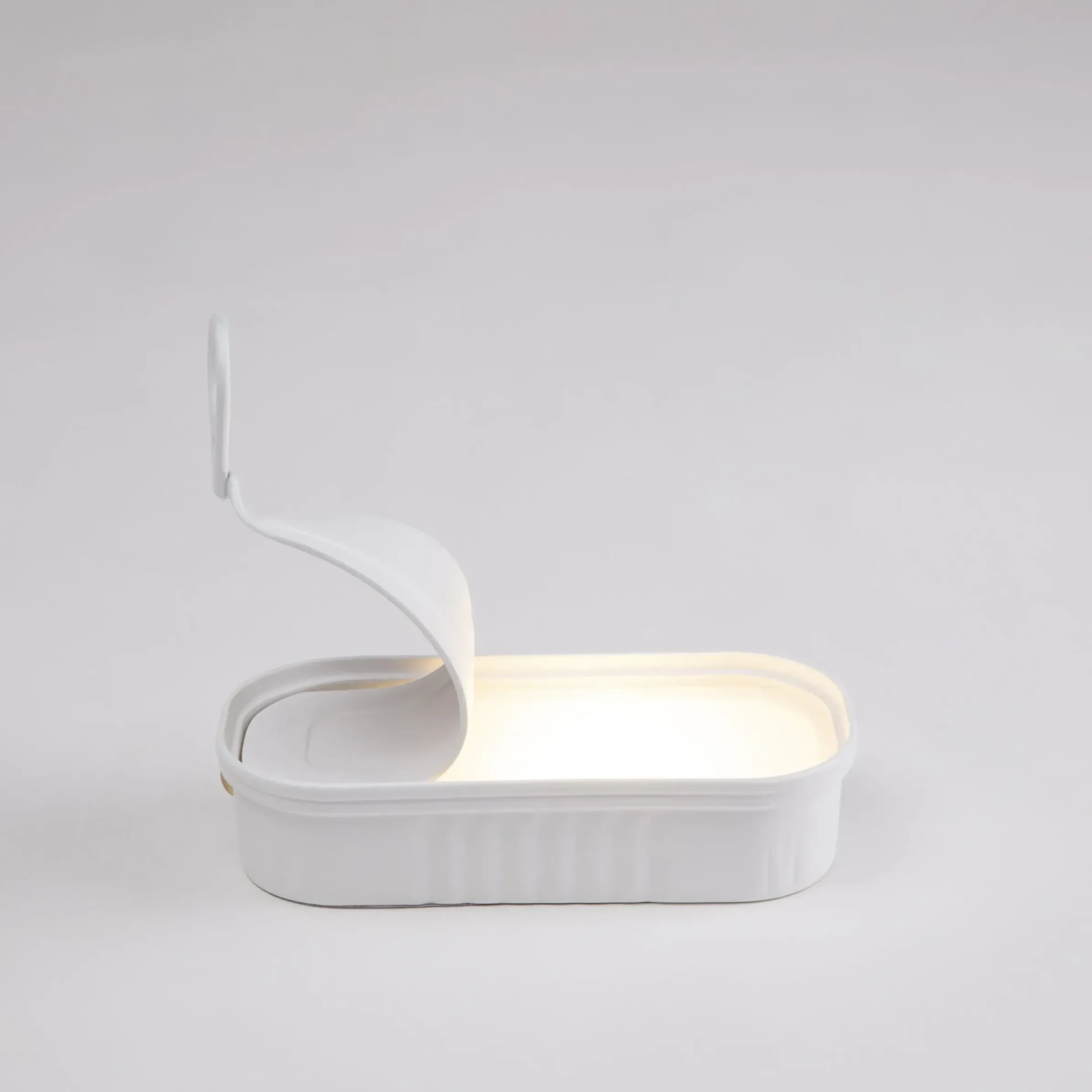 Lampe Sans Fil Rechargeable Daily Glow - Sardine Led Plastique / Resine - O 11.5 X H 24,5 Cm / Usb - Seletti